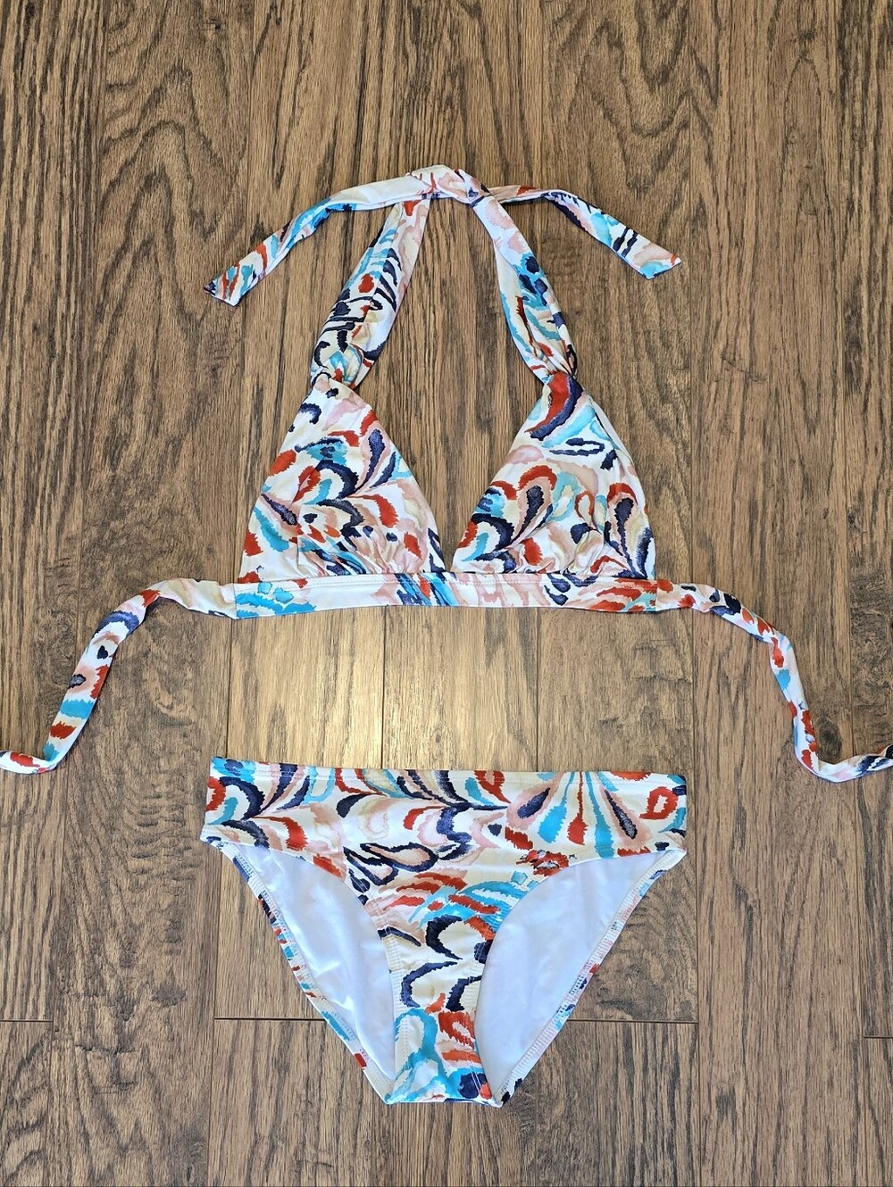 Perry Ellis Boho Halter Bikini Set EUC - Women's Sizw M